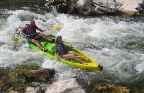 Kano op de Ardèche