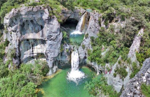 Waterfall of the Sompe